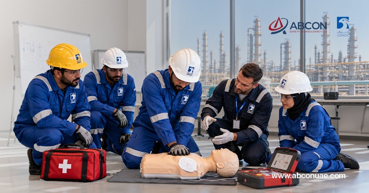 ADNOC Approved First Aid Training in UAE: What It Means, Who Needs It & How to Verify a Provider