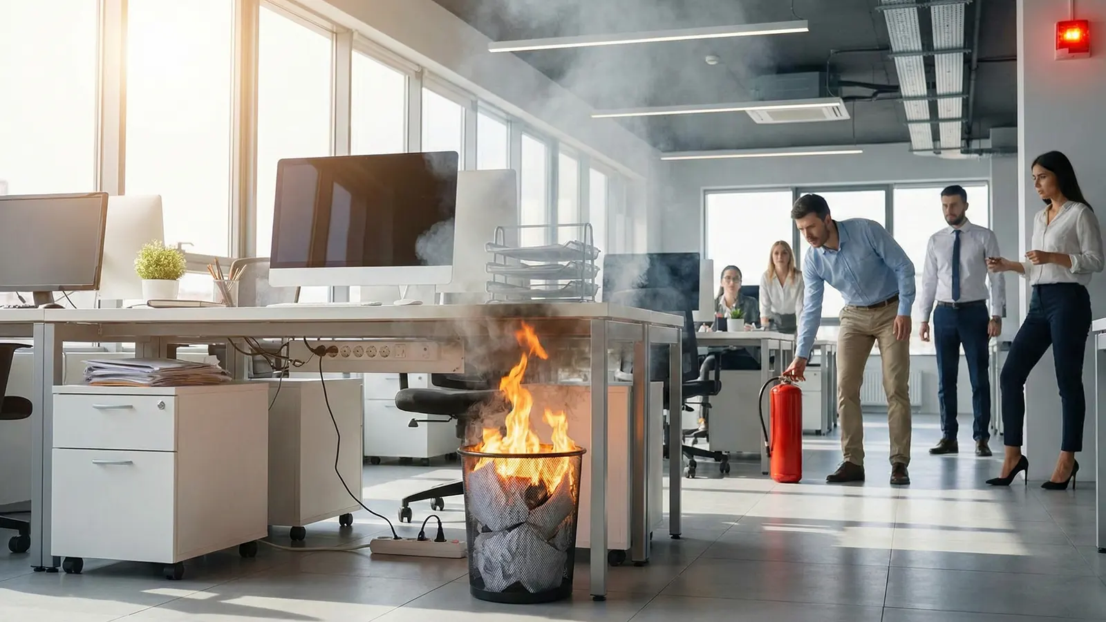 Office Firefighting Scenarios